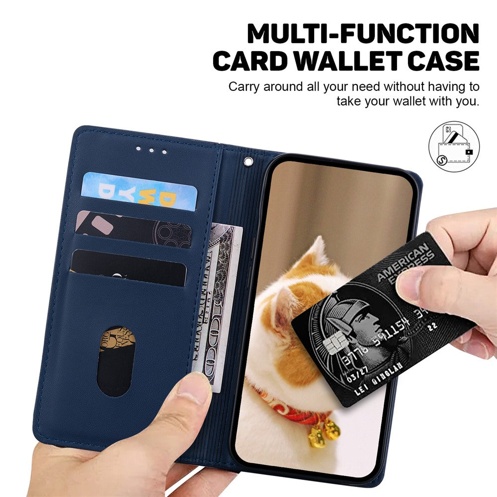 Til Motorola Moto G75 5G Cover RFID Blokerende Killingemønster TPU+PU Læder Telefoncover