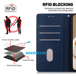 Til Motorola Moto G75 5G Cover RFID Blokerende Killingemønster TPU+PU Læder Telefoncover