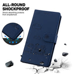 Til Motorola Moto G75 5G Cover RFID Blokerende Killingemønster TPU+PU Læder Telefoncover
