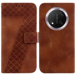 For Honor Magic7 Lite 5G / X9c 5G / X60 Pro 5G Stand Case 7-Shaped Pattern Imprint Leather Phone Cover