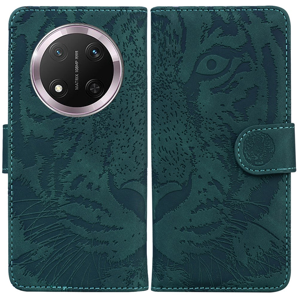 For Honor Magic7 Lite 5G / X9c 5G / X60 Pro 5G Case Tiger Imprint Leather Wallet Phone Cover