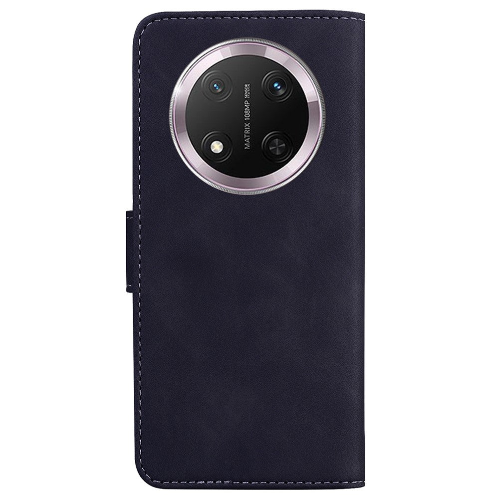 For Honor Magic7 Lite 5G / X9c 5G / X60 Pro 5G Case Solid Color Leather Wallet Phone Cover