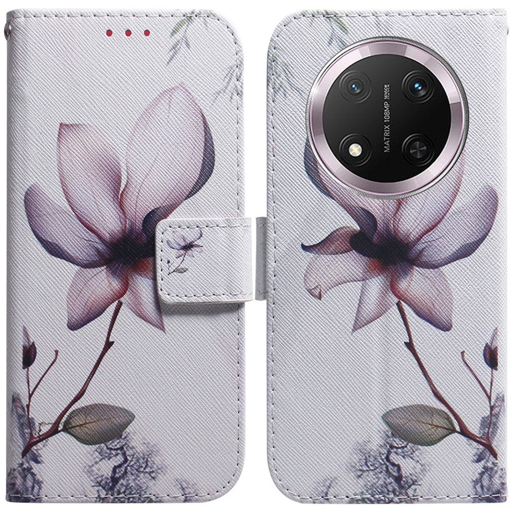 For Honor Magic7 Lite 5G / X9c 5G / X60 Pro 5G Wallet Case Pattern Print Leather Phone Cover
