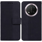 For Honor Magic7 Lite 5G / X9c 5G / X60 Pro 5G Case Geometry Pattern Leather Wallet Phone Cover with Wrist Strap