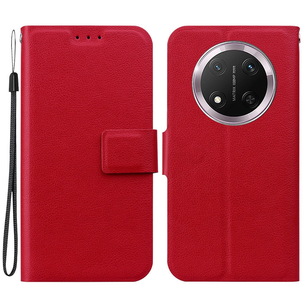 For Honor Magic7 Lite 5G / X9c 5G / X60 Pro 5G Case Ultra-Thin PU Leather + TPU Phone Cover with Card Slot