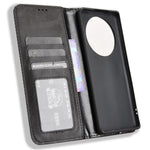 Leather Case for Honor X9c 5G / Magic7 Lite 5G / X60 Pro 5G Wallet Stand Retro Texture Phone Cover