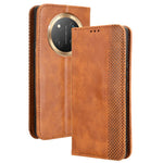 Leather Case for Honor X9c 5G / Magic7 Lite 5G / X60 Pro 5G Wallet Stand Retro Texture Phone Cover