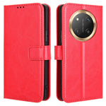Leather Case for Honor X9c 5G / Magic7 Lite 5G / X60 Pro 5G Crazy Horse Texture Phone Wallet Cover