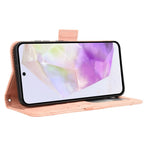 Til Samsung Galaxy A36 5G lædercover telefonpung med flere kortpladser