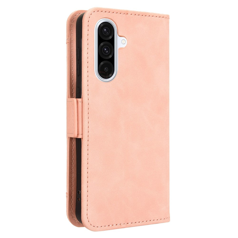 Til Samsung Galaxy A36 5G lædercover telefonpung med flere kortpladser