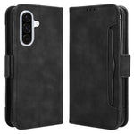 Til Samsung Galaxy A36 5G lædercover telefonpung med flere kortpladser