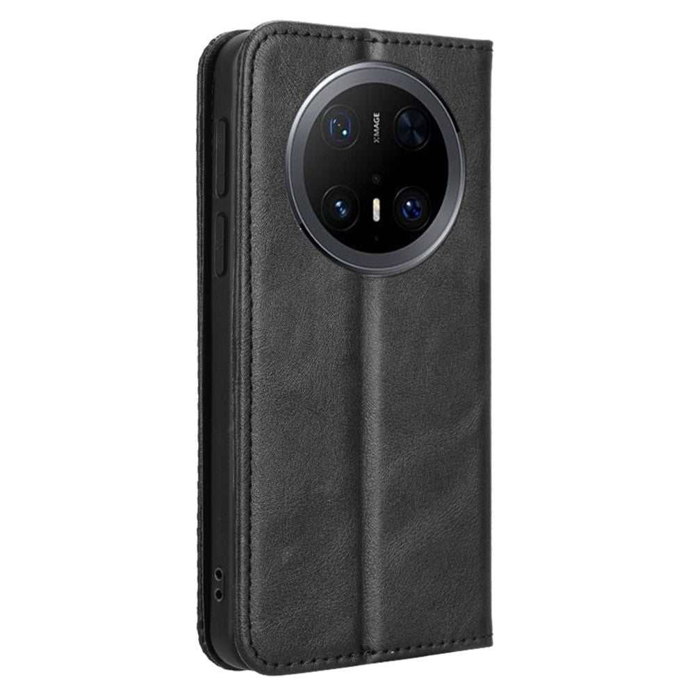 For Huawei Mate 70 Pro+ / 70 Pro Leather Case Wallet Stand Retro Texture Phone Cover