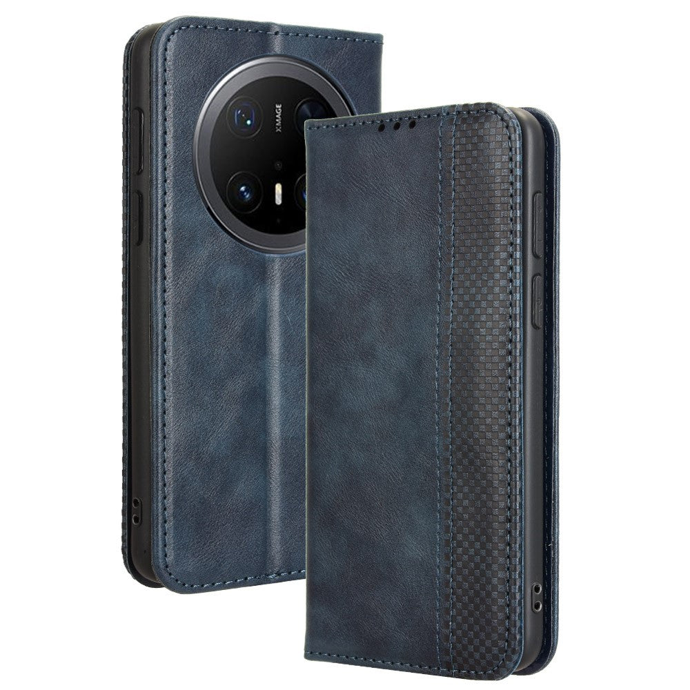 For Huawei Mate 70 Pro+ / 70 Pro Leather Case Wallet Stand Retro Texture Phone Cover