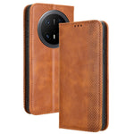 For Huawei Mate 70 Pro+ / 70 Pro Leather Case Wallet Stand Retro Texture Phone Cover