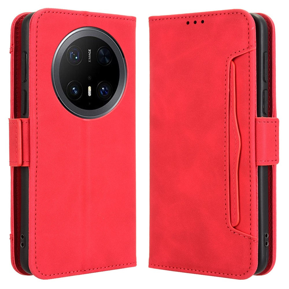 For Huawei Mate 70 Pro+ / 70 Pro Leather Case Phone Wallet Cover with Multiple Card Slots