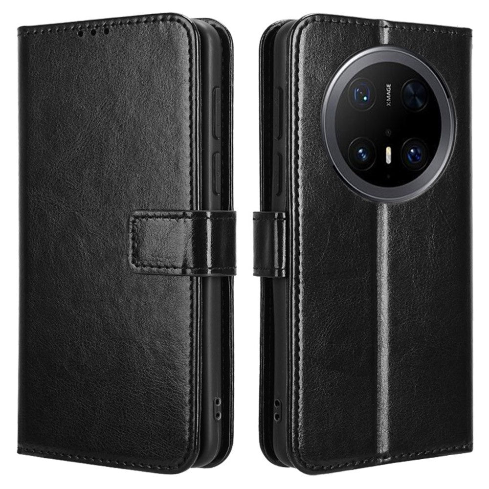 For Huawei Mate 70 Pro+ / 70 Pro Case Crazy Horse Texture PU Leather Phone Wallet Cover
