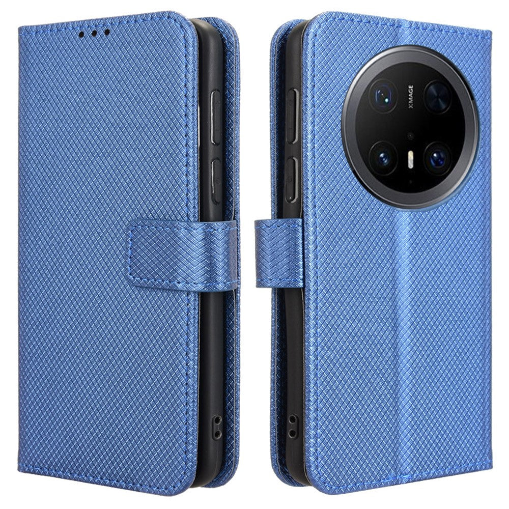 For Huawei Mate 70 Pro+ / 70 Pro Case PU Leather Diamond Texture Wallet Phone Cover