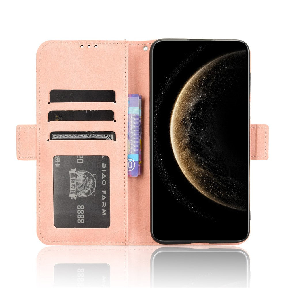 For Huawei Mate 70 Leather Case Phone Wallet Cover with Multiple Card Slots