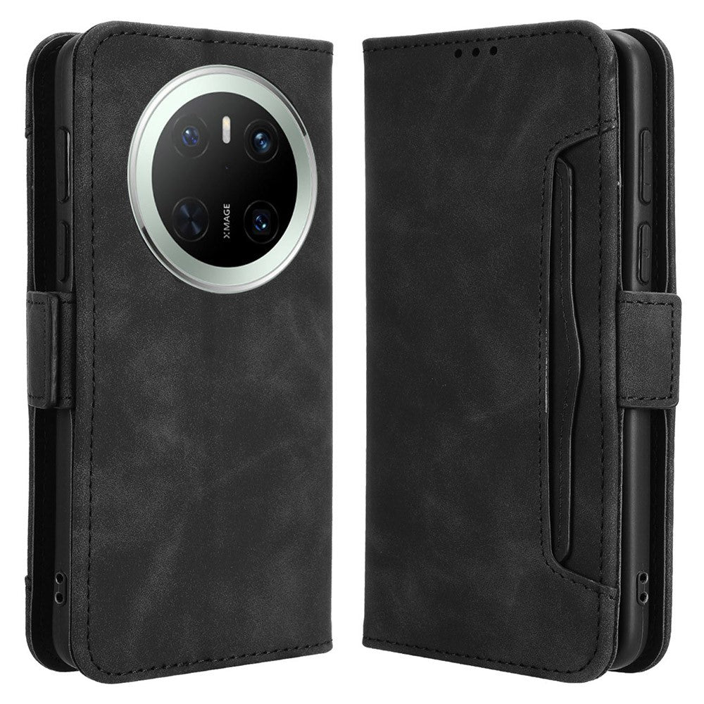 For Huawei Mate 70 Leather Case Phone Wallet Cover with Multiple Card Slots