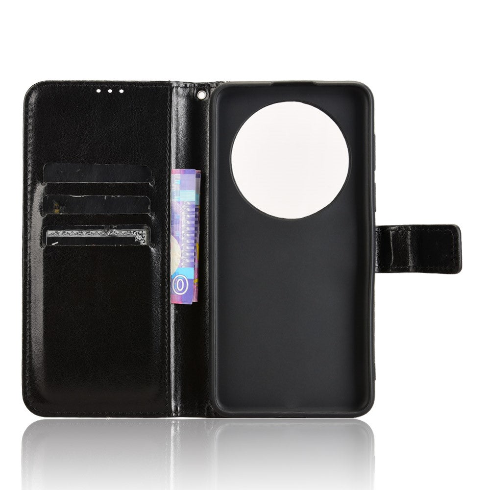 For Huawei Mate 70 Case Crazy Horse Texture PU Leather Phone Wallet Cover