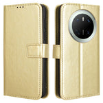 For Huawei Mate 70 Case Crazy Horse Texture PU Leather Phone Wallet Cover