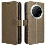 For Huawei Mate 70 Case PU Leather Diamond Texture Wallet Phone Cover