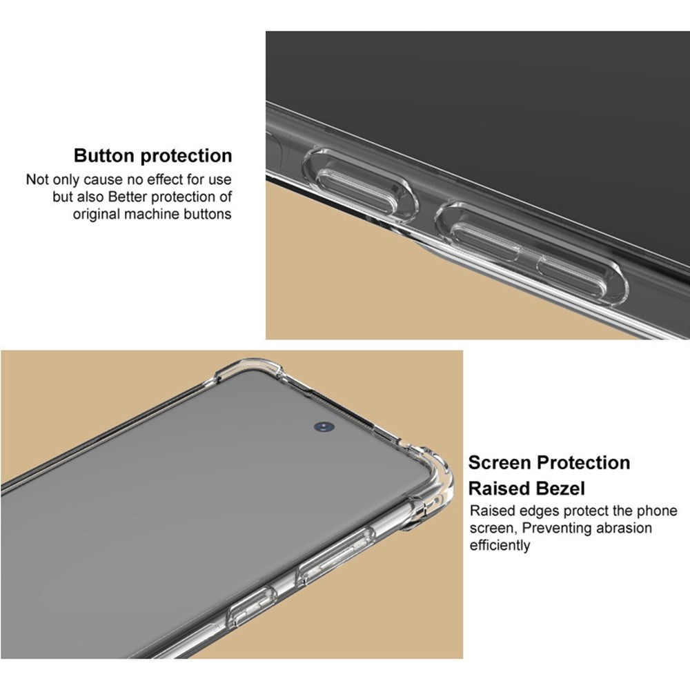 IMAK til Asus ROG Phone 9 FE 5G / 9 Pro 5G / Phone 9 5G Cover TPU Telefoncover Airbag Stødsikker Beskyttelse