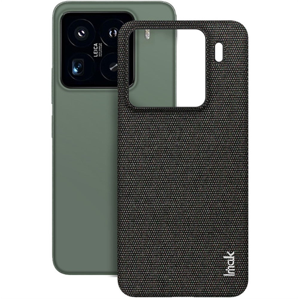 IMAK Ruiyi Series for Xiaomi 15 Pro Case Fabric Texture Leather+PC Phone Back Cover