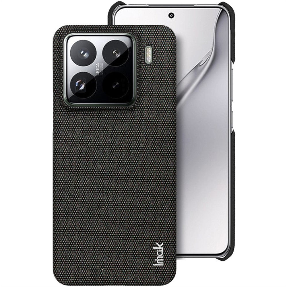 IMAK Ruiyi Series for Xiaomi 15 Pro Case Fabric Texture Leather+PC Phone Back Cover