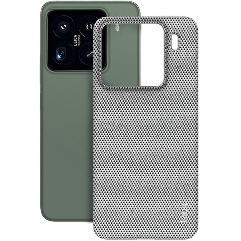 IMAK Ruiyi Series for Xiaomi 15 Pro Case Fabric Texture Leather+PC Phone Back Cover