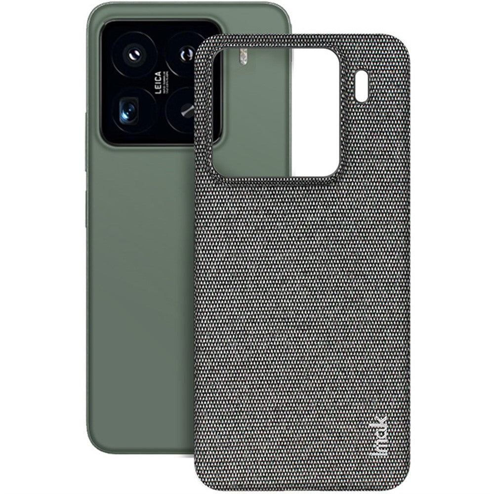 IMAK Ruiyi Series for Xiaomi 15 Pro Case Fabric Texture Leather+PC Phone Back Cover