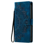 Style 018 For Xiaomi Redmi Note 13 Pro 4G Case Imprinted Totem Skin Feel Wallet Leather Phone Cover