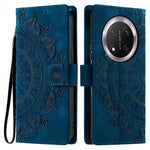 Style 018 For Honor Magic7 Lite 5G / X9c 5G / X60 Pro 5G Case Imprinted Totem Skin Feel Wallet Leather Phone Cover