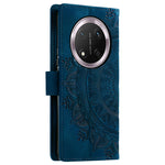 Style 018 For Honor Magic7 Lite 5G / X9c 5G / X60 Pro 5G Case Imprinted Totem Skin Feel Wallet Leather Phone Cover