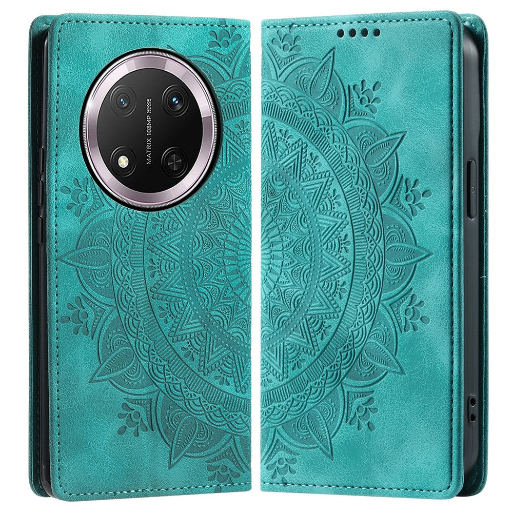 Style-010 For Honor Magic7 Lite 5G / X9c 5G / X60 Pro 5G Case Magnetic Closing Leather Phone Cover Pattern Imprinted