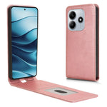 For Xiaomi Redmi Note 14 5G Case with Card Slot Magnetic Vertical Flip Leather Phone Cover