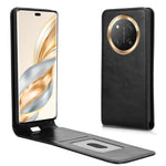 Phone Case For Honor X60 Pro 5G / X9c 5G / Magic7 Lite 5G Magnetic Vertical Flip Leather Cover with Card Slot
