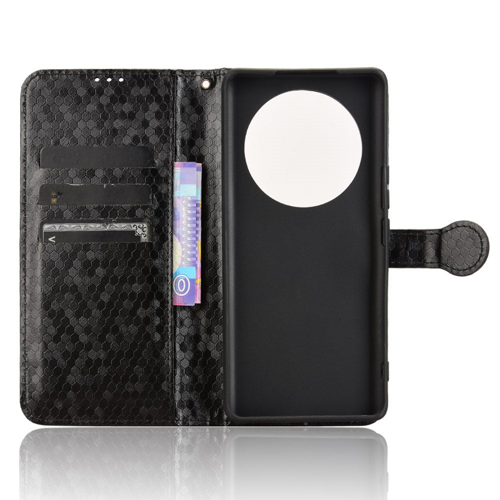 Wallet Case For Honor X60 Pro 5G / X9c 5G / Magic7 Lite 5G Dot Pattern Imprint PU Leather Phone Cover