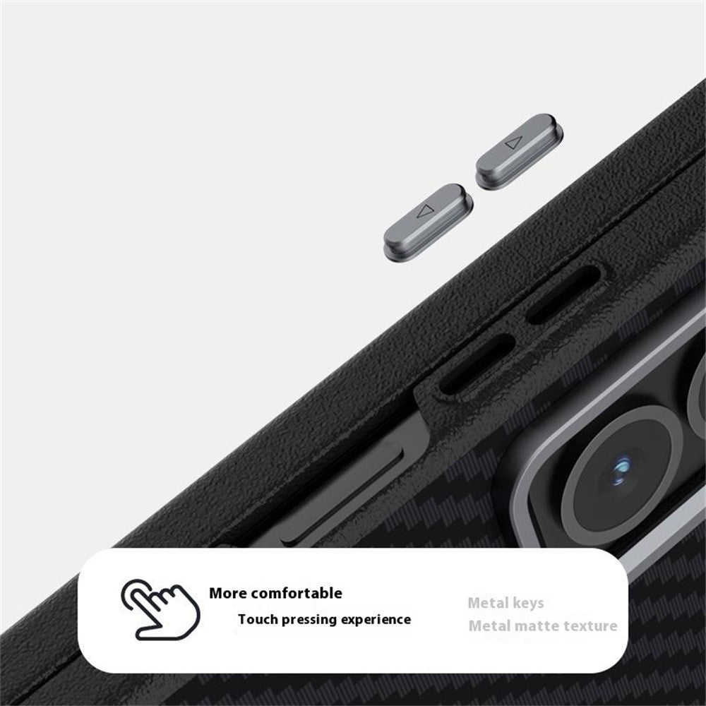 ABEEL For Samsung Galaxy Z Fold Special Magnetic Case Carbon Fiber Texture Back Cover