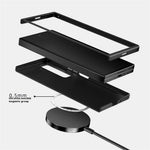 ABEEL For Samsung Galaxy Z Fold Special Magnetic Case Carbon Fiber Texture Back Cover