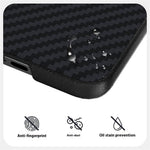 ABEEL For Xiaomi Mix Flip 5G Magnetic Case Carbon Fiber Texture Back Cover