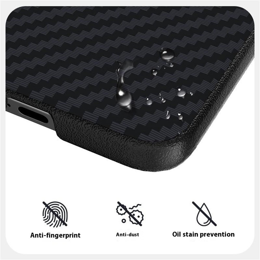 ABEEL For Xiaomi Mix Flip 5G Magnetic Case Carbon Fiber Texture Back Cover