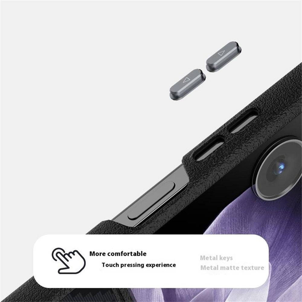 ABEEL For Xiaomi Mix Flip 5G Magnetic Case Carbon Fiber Texture Back Cover
