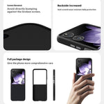 ABEEL For Xiaomi Mix Flip 5G Magnetic Case Carbon Fiber Texture Back Cover