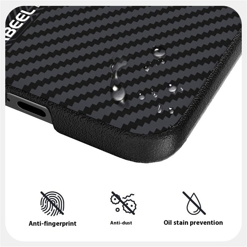 ABEEL For Xiaomi Mix Flip 5G Magnetic Case PC + Aluminum Alloy + PU Leather Slim Phone Back Cover