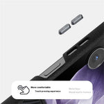 ABEEL For Xiaomi Mix Flip 5G Magnetic Case PC + Aluminum Alloy + PU Leather Slim Phone Back Cover