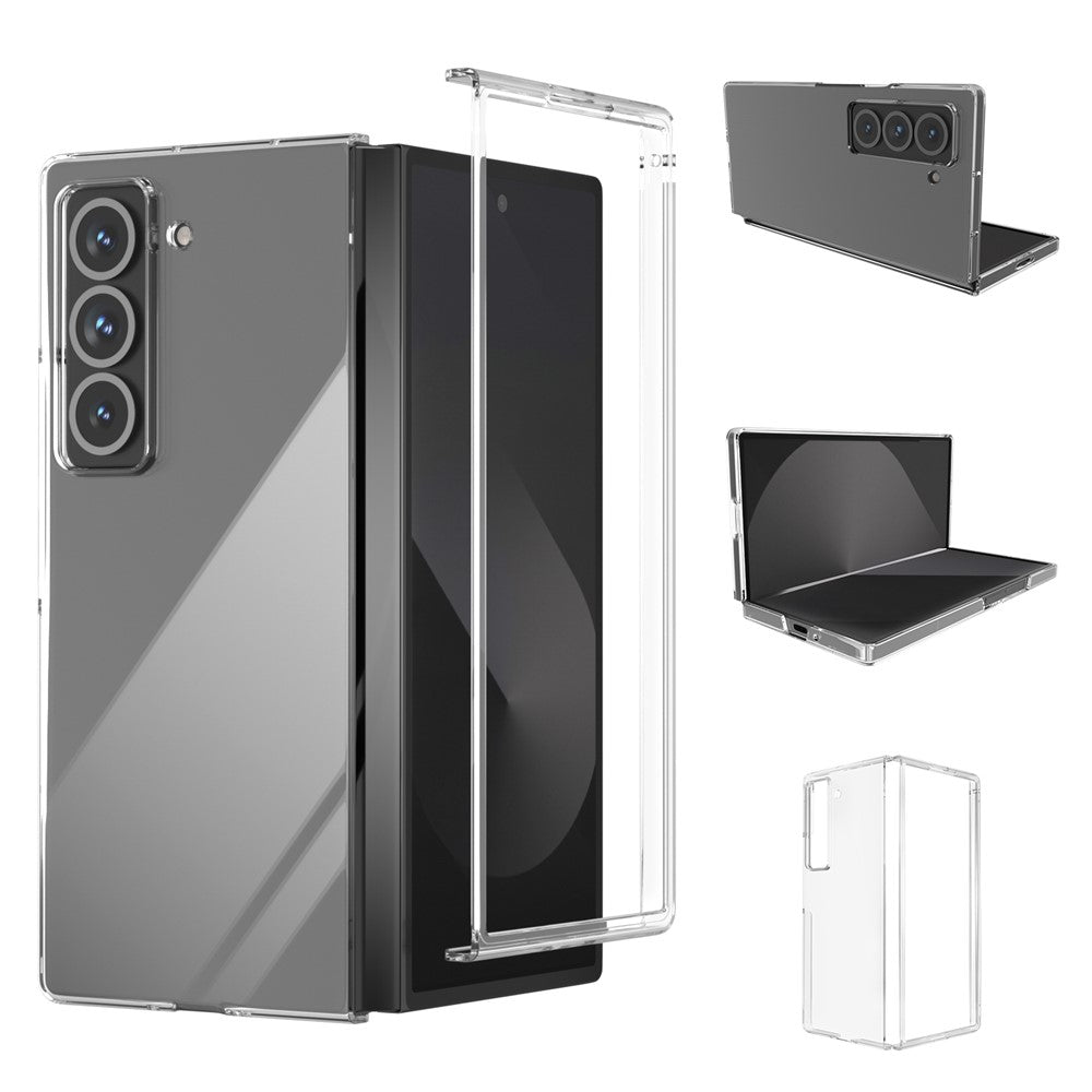 For Samsung Galaxy Z Fold Special Clear Case Anti-Drop Hard PC Phone Cover