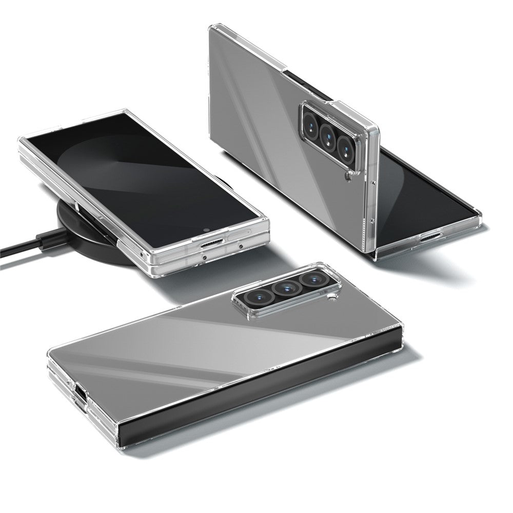 For Samsung Galaxy Z Fold Special Clear Case Anti-Drop Hard PC Phone Cover