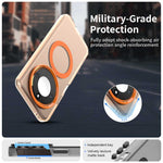 For Honor X60 5G Magnetic Case PC+TPU+PET Anti-Drop Phone Cover