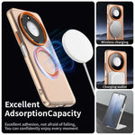 For Honor X60 5G Magnetic Case PC+TPU+PET Anti-Drop Phone Cover